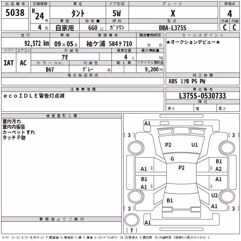 DAIHATSU TANTO