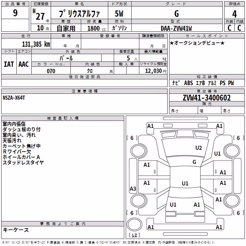 TOYOTA PRIUS ALPHA