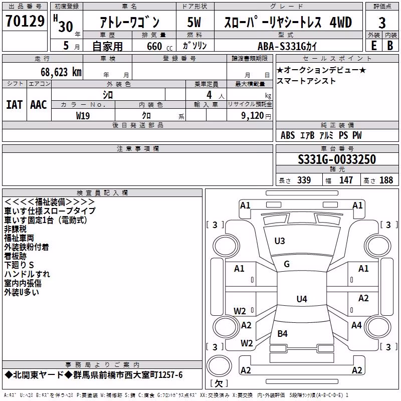 DAIHATSU ATRAI