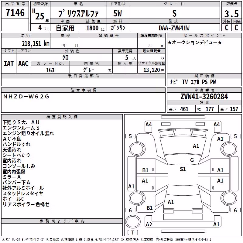 TOYOTA PRIUS ALPHA