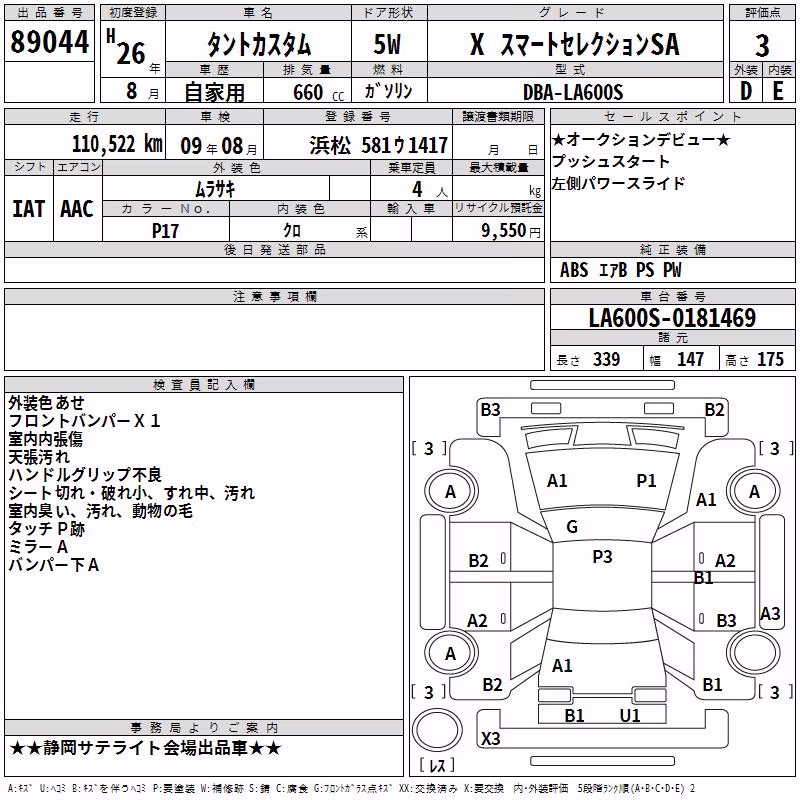 DAIHATSU TANTO