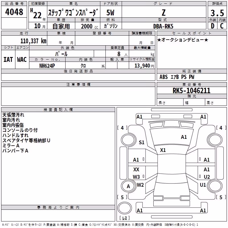 HONDA STEPWGN