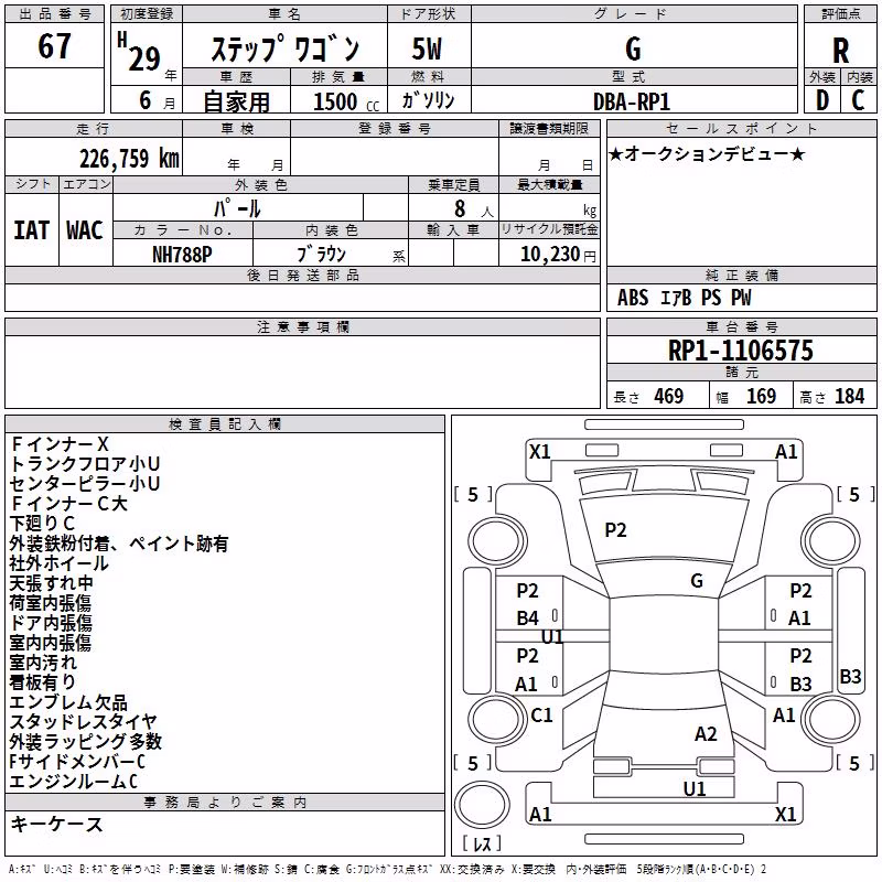 HONDA STEPWGN