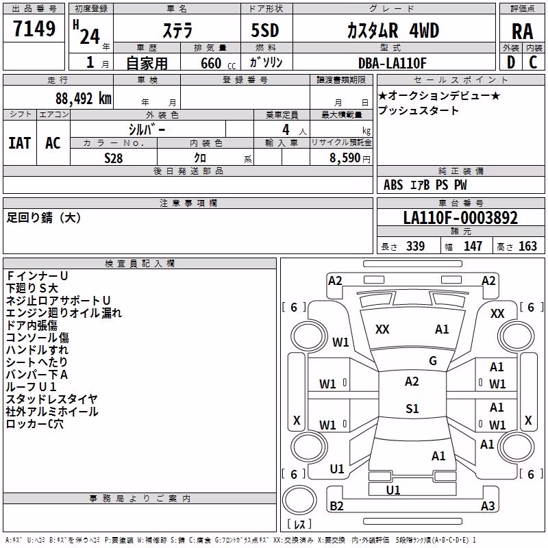SUBARU STELLA