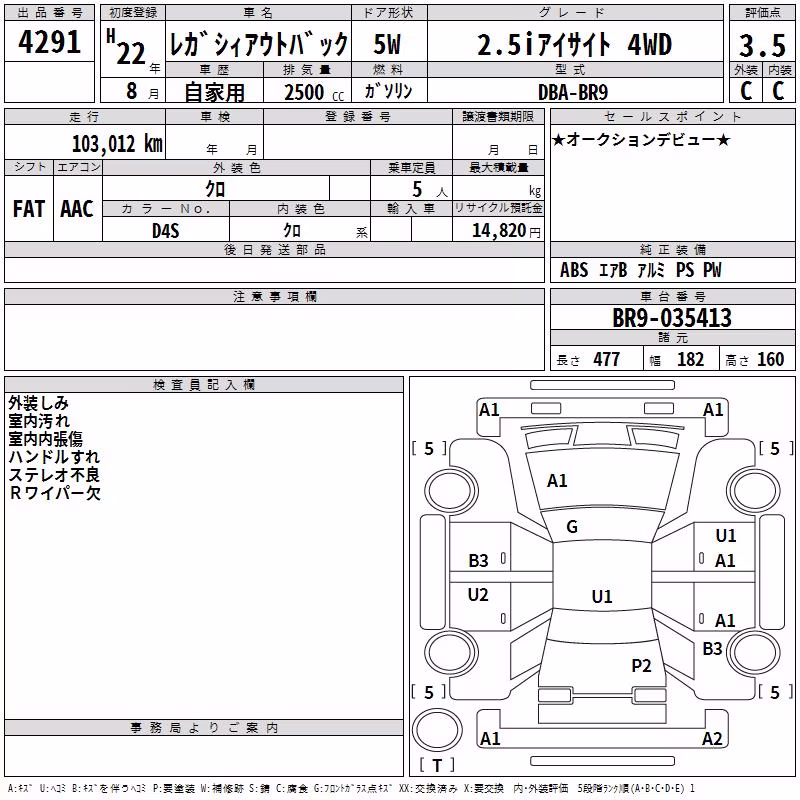 SUBARU OUTBACK