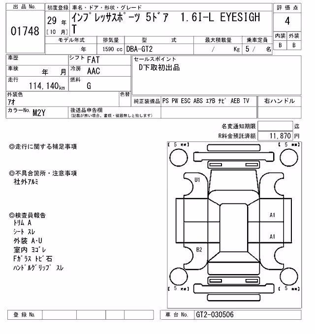 SUBARU IMPREZA