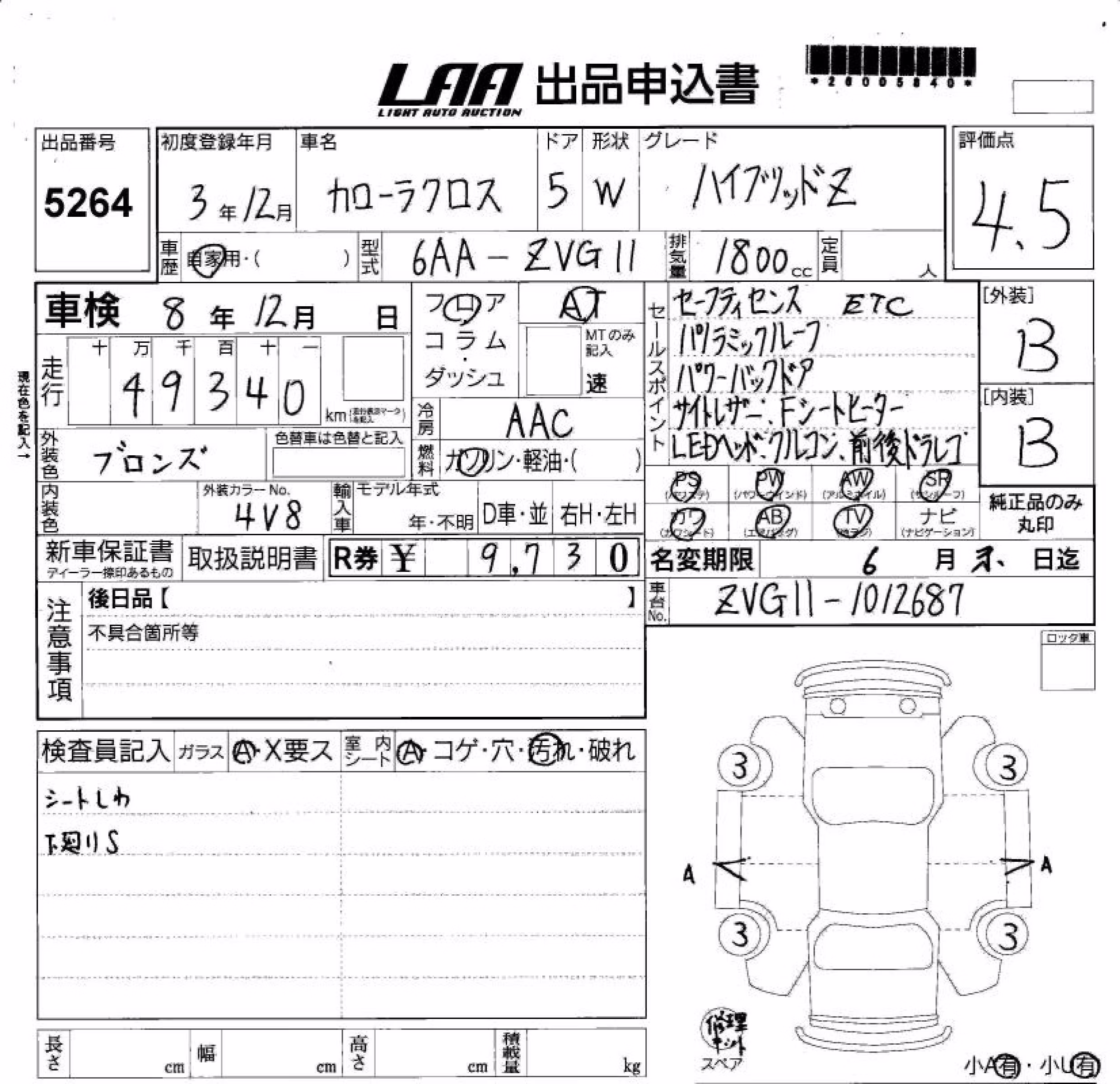 TOYOTA COROLLA CROSS
