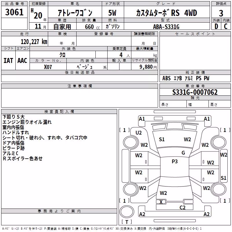 DAIHATSU ATRAI