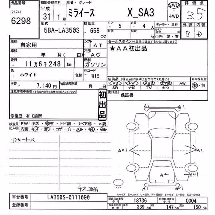 DAIHATSU MIRA E:S
