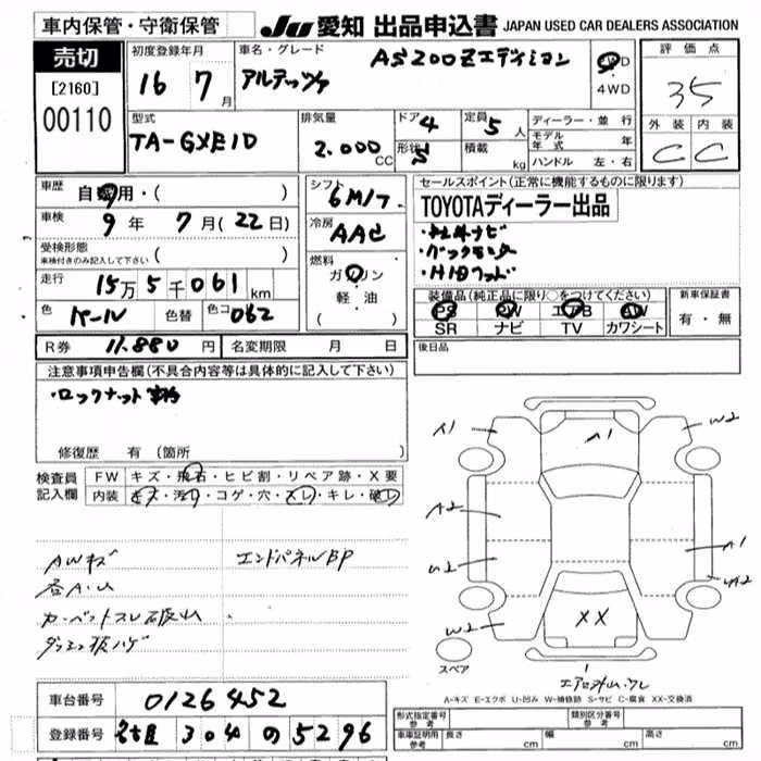 TOYOTA ALTEZZA