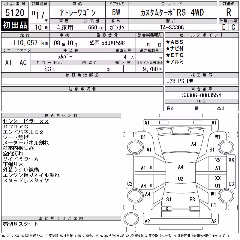 DAIHATSU ATRAI