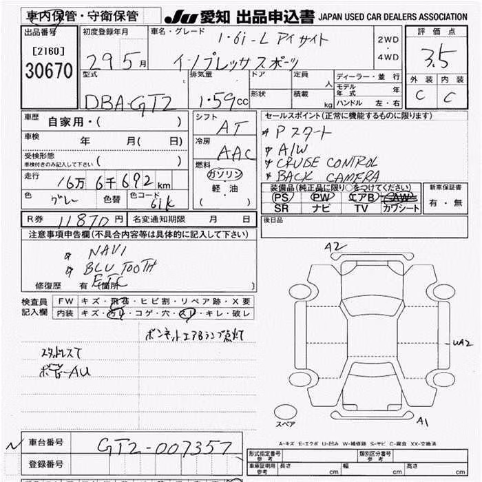 SUBARU IMPREZA