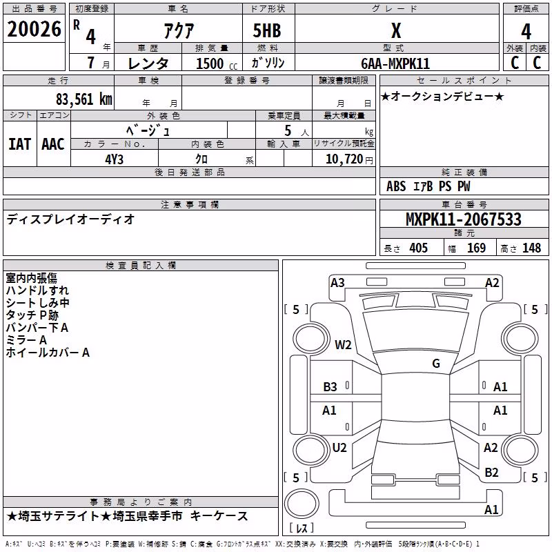 TOYOTA AQUA