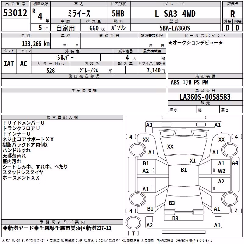 DAIHATSU MIRA E:S