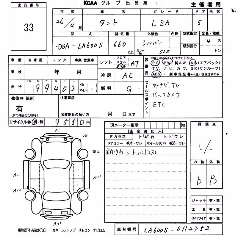DAIHATSU TANTO