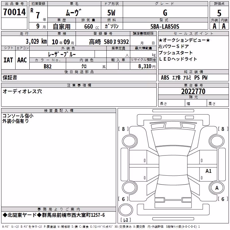 DAIHATSU MOVE