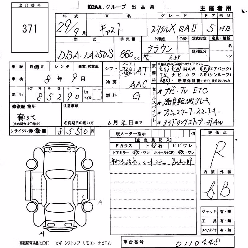 DAIHATSU CAST
