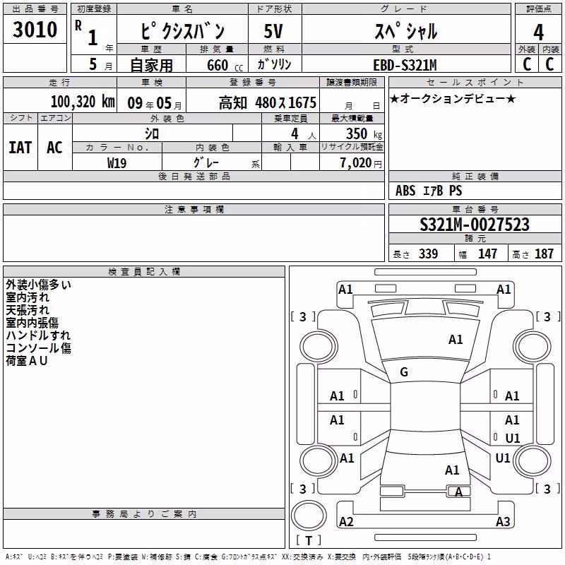 TOYOTA PIXIS VAN