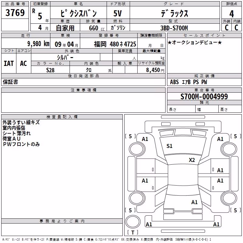 TOYOTA PIXIS VAN