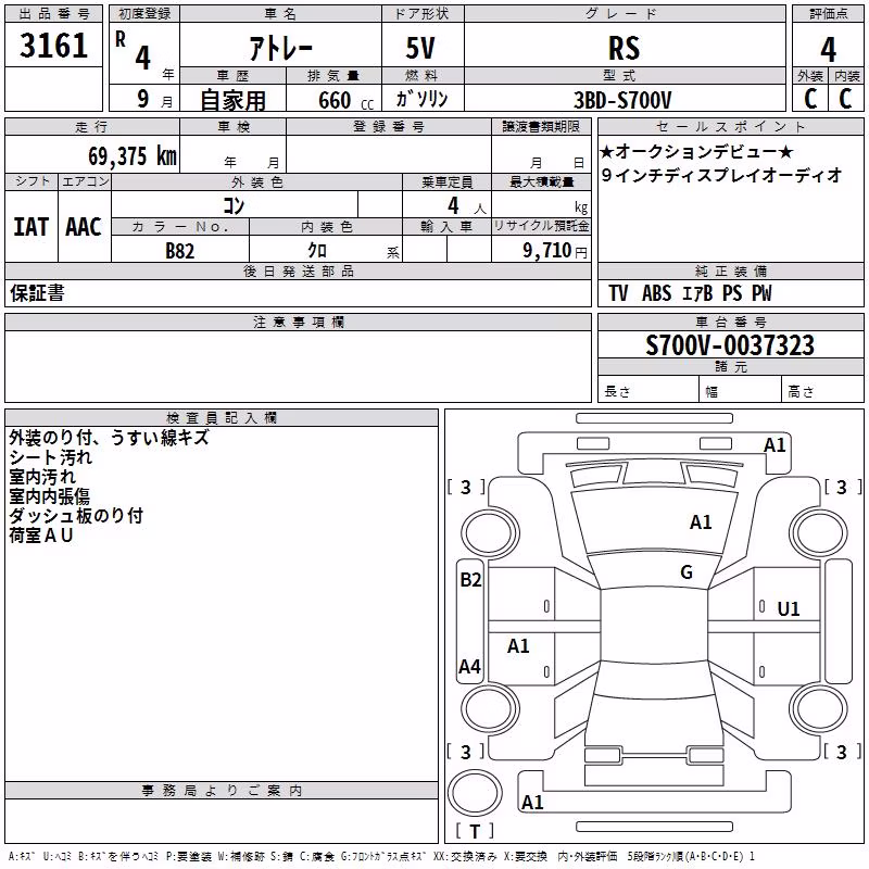 DAIHATSU ATRAI