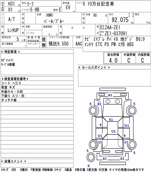 NISSAN LEAF