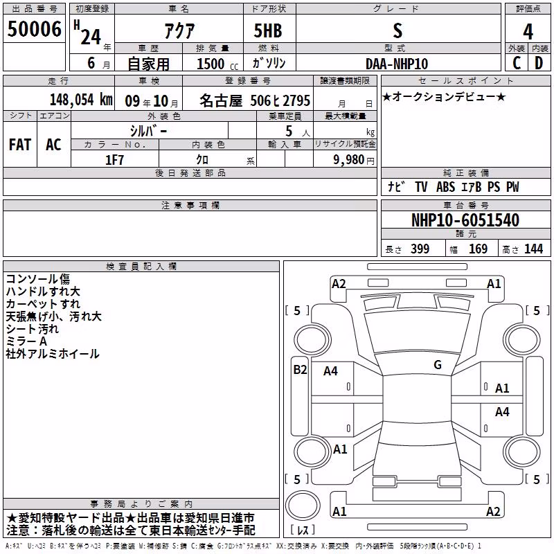TOYOTA AQUA