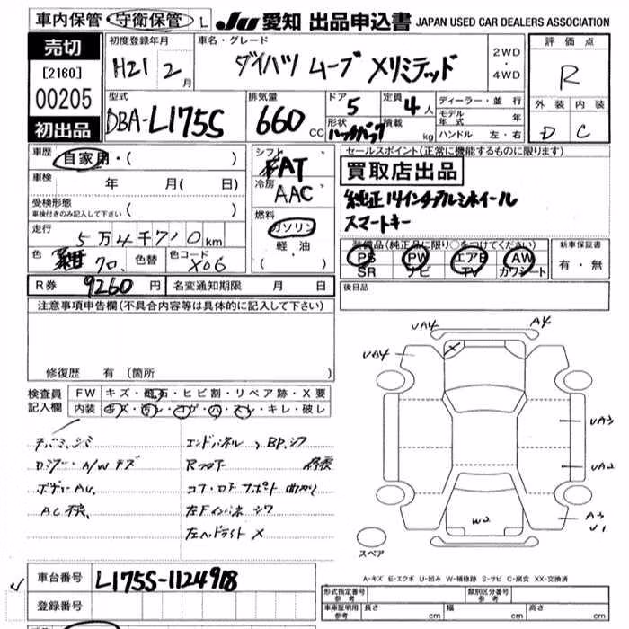 DAIHATSU MOVE