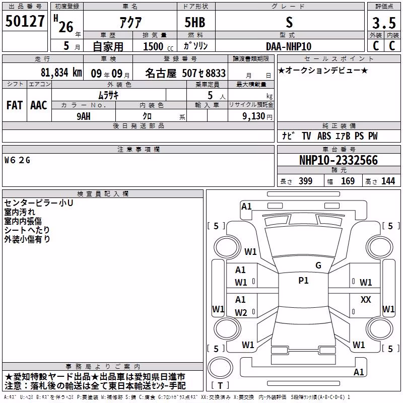 TOYOTA AQUA