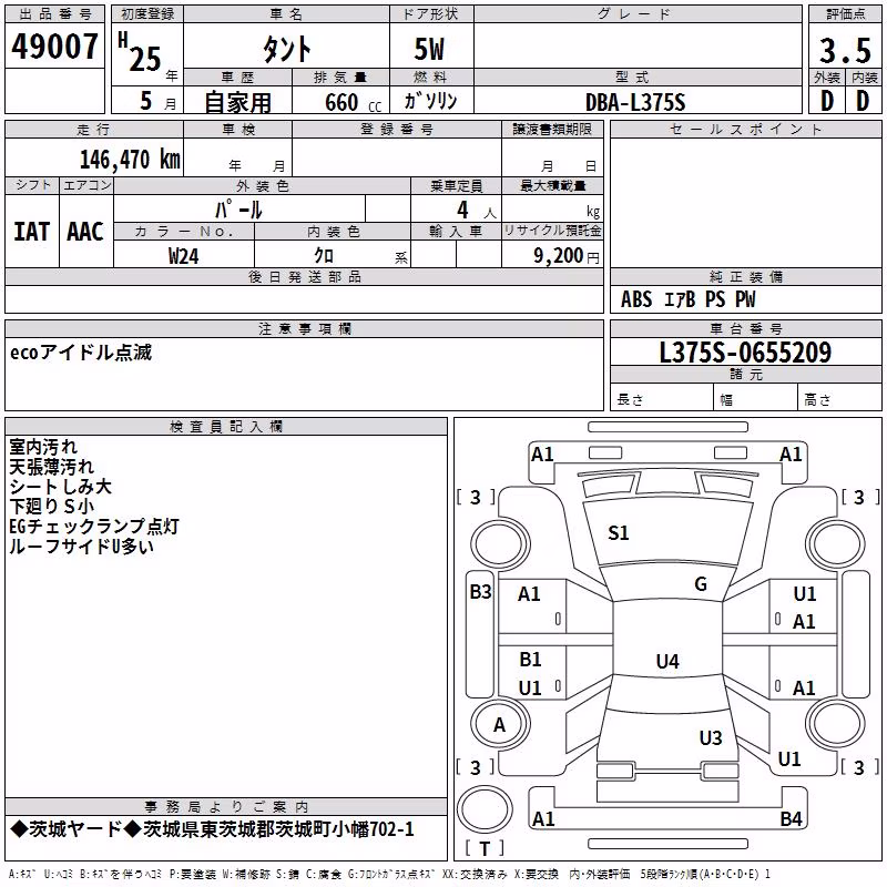 DAIHATSU TANTO