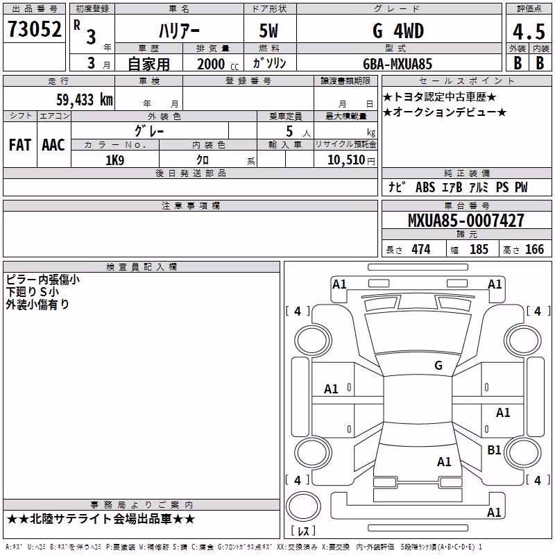 TOYOTA HARRIER