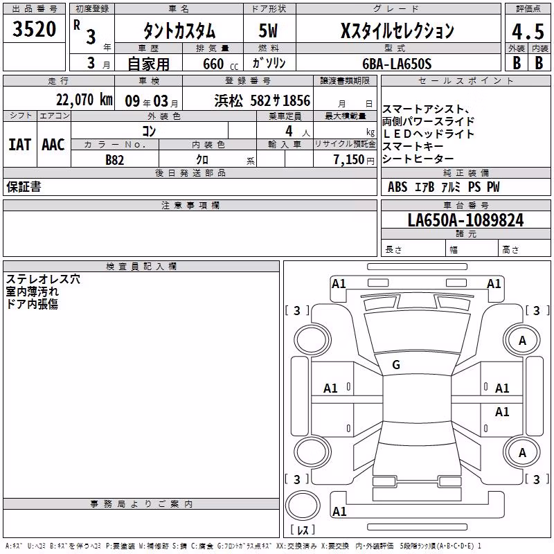 DAIHATSU TANTO