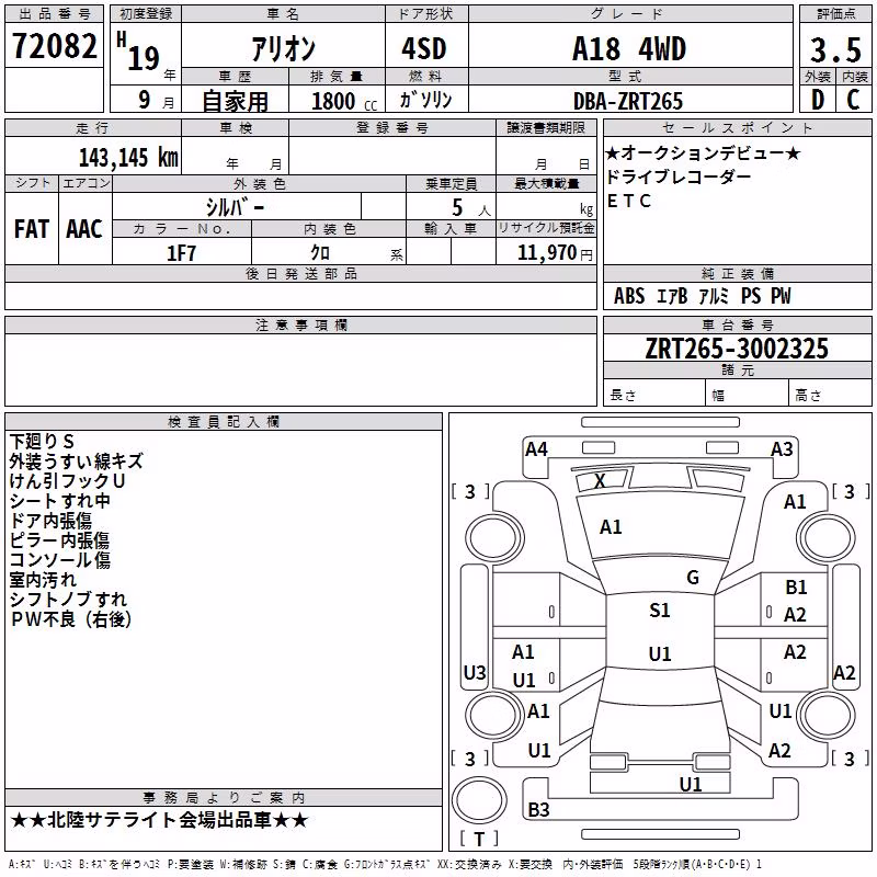 TOYOTA ALLION