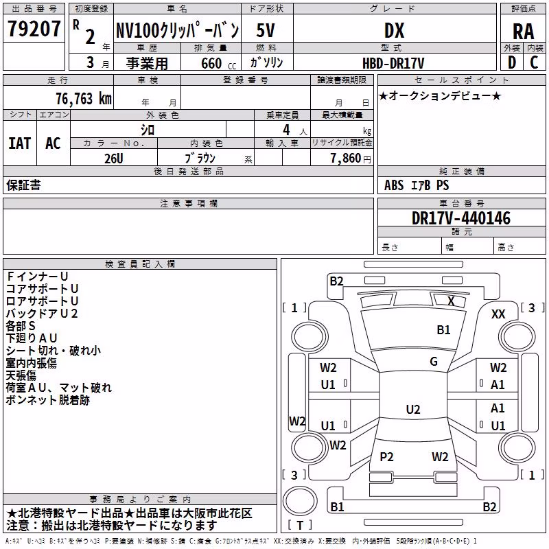 NISSAN NV100 CLIPPER