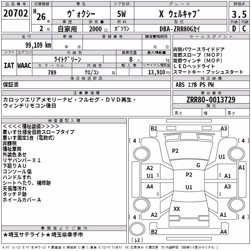 TOYOTA VOXY
