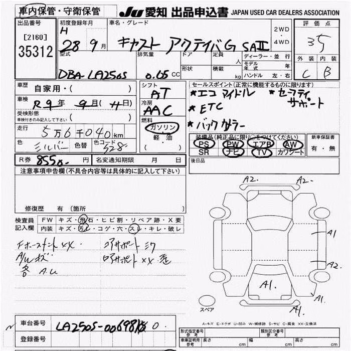 DAIHATSU CAST
