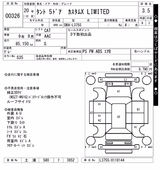 DAIHATSU TANTO