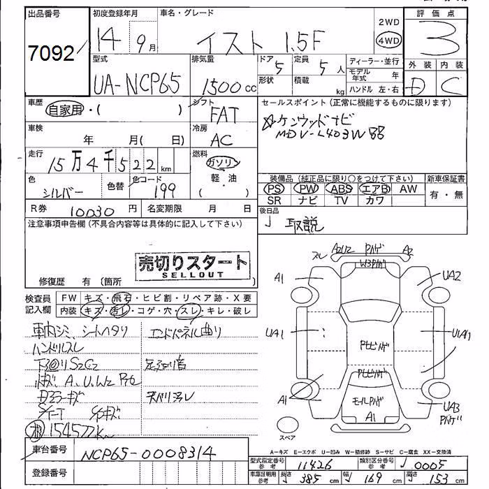 TOYOTA IST
