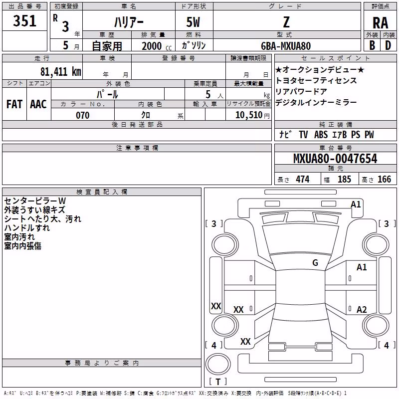 TOYOTA HARRIER