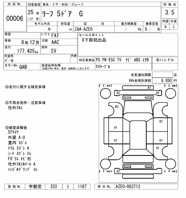 NISSAN LEAF