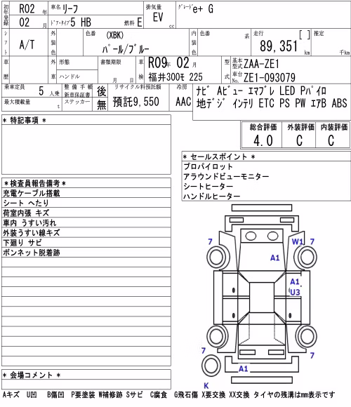 NISSAN LEAF