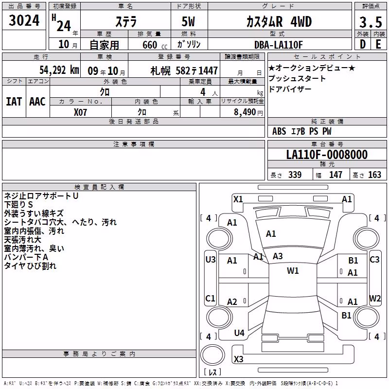 SUBARU STELLA