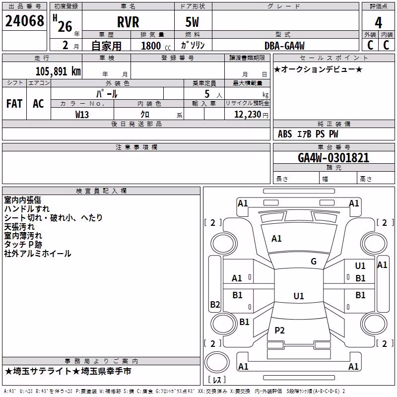MITSUBISHI RVR