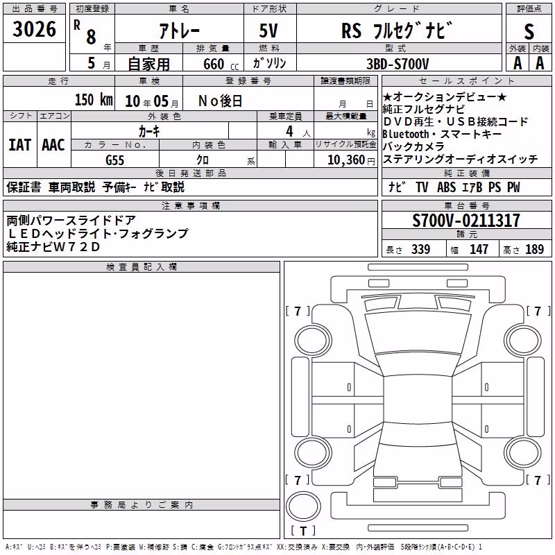 DAIHATSU ATRAI