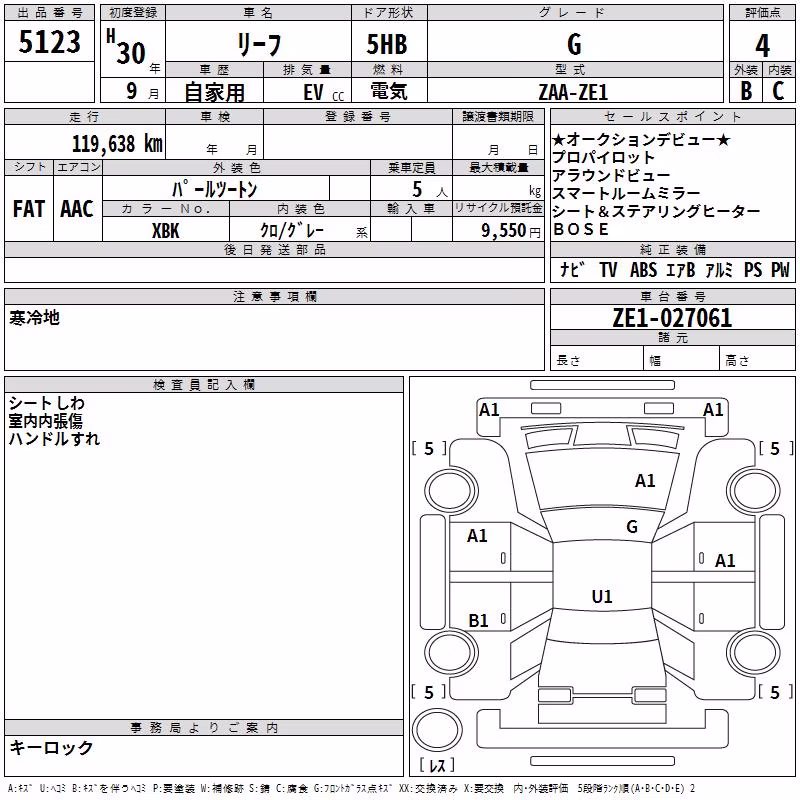 NISSAN LEAF