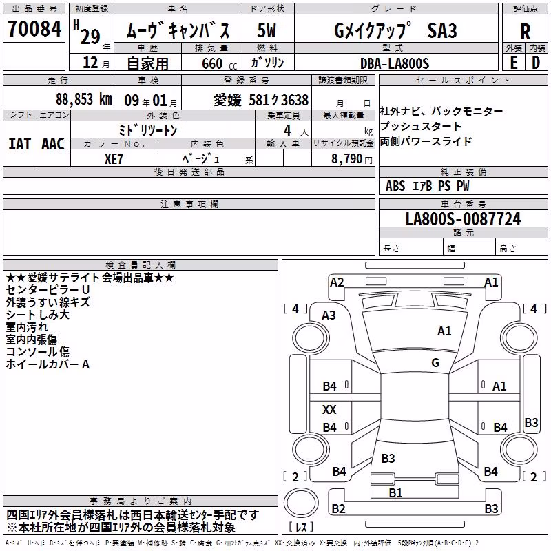DAIHATSU MOVE CANBUS
