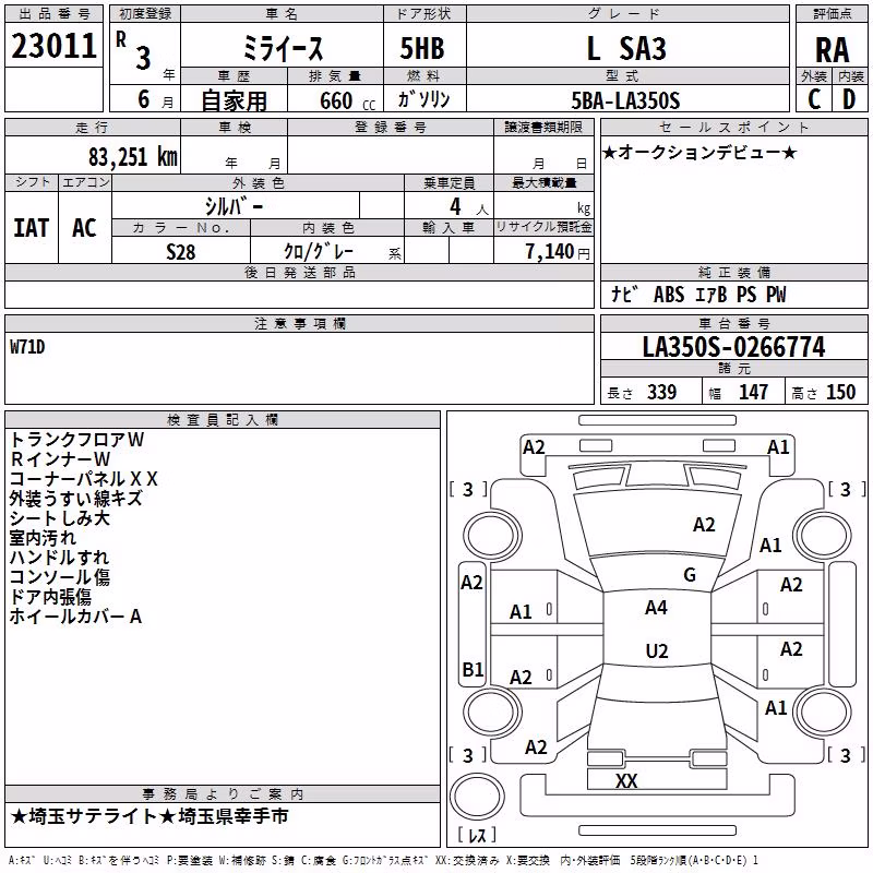 DAIHATSU MIRA E:S