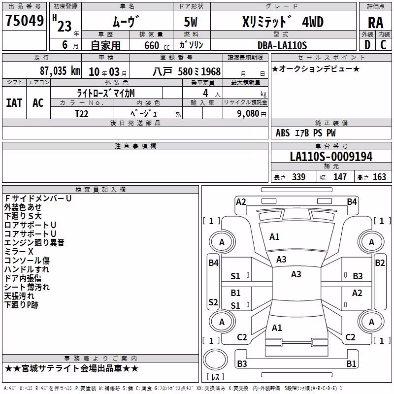 DAIHATSU MOVE