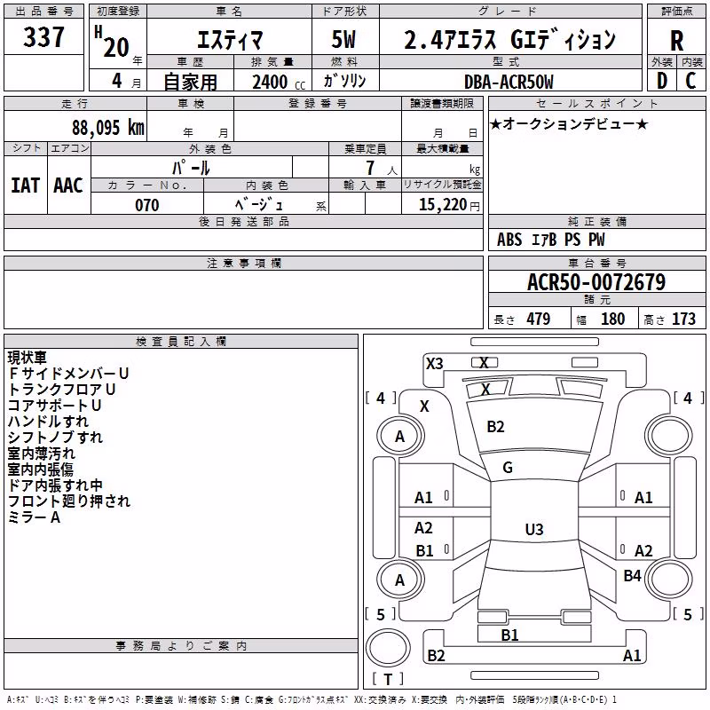 TOYOTA ESTIMA