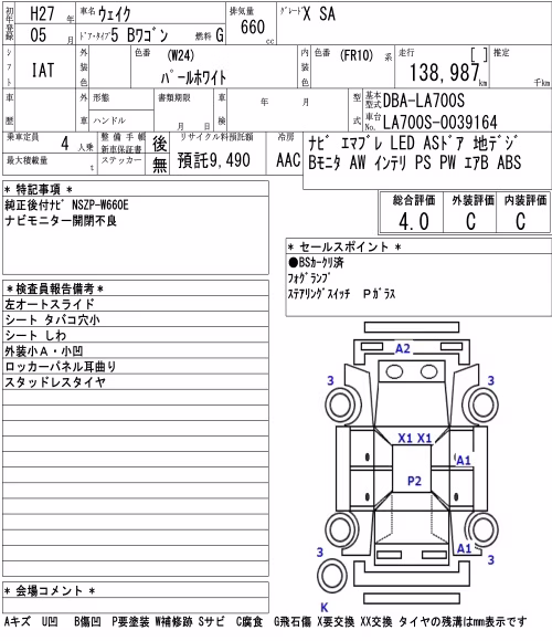 DAIHATSU WAKE