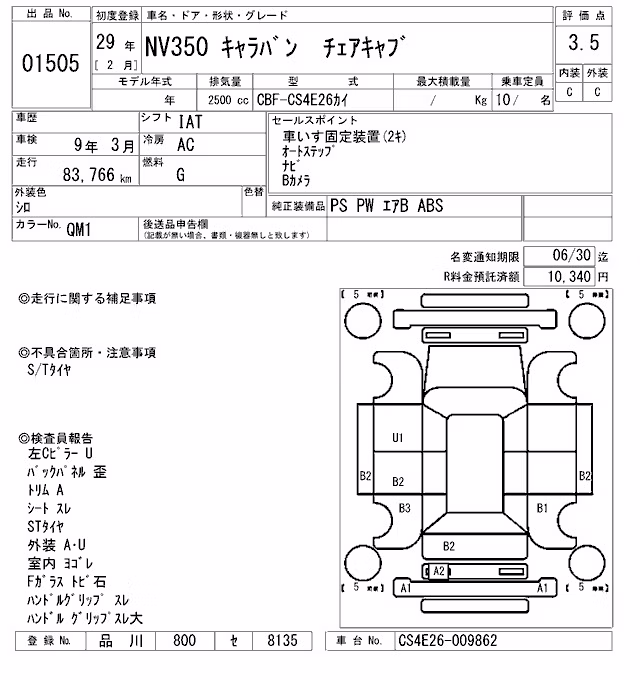 NISSAN NV350 CARAVAN